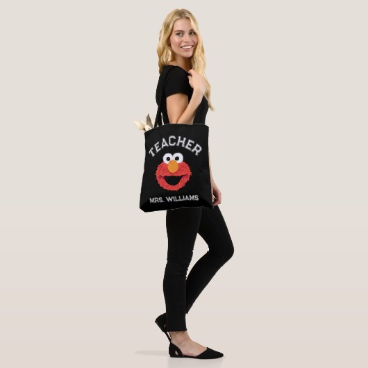 Sesamstraat | Elmo Face Teacher Tote Bag (Op model)