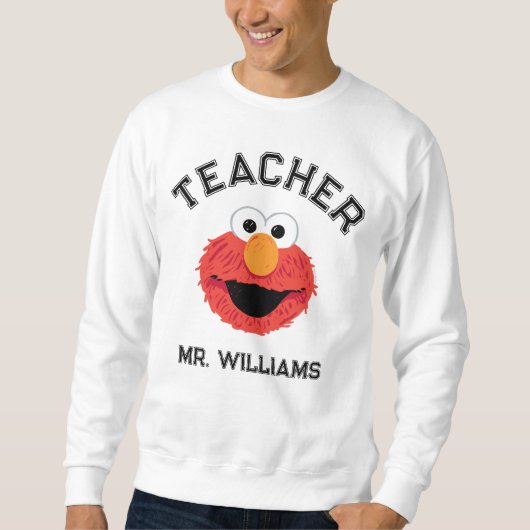 Sesamstraat | Elmo Face Teacher Trui (Voorkant)