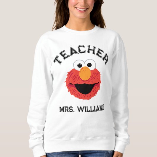 Sesamstraat | Elmo Face Teacher Trui (Voorkant)