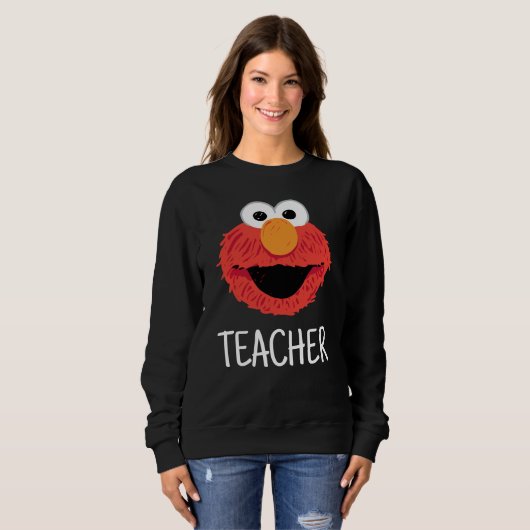 Sesamstraat | Elmo Face Teacher Trui (Voorkant volledig)