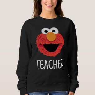 Sesamstraat Elmo Face Teacher Trui