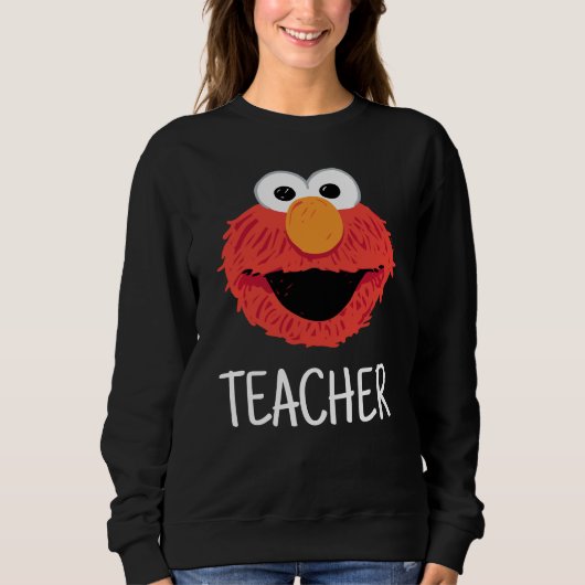 Sesamstraat | Elmo Face Teacher Trui (Voorkant)