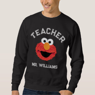 Sesamstraat   Elmo Face Teacher Trui