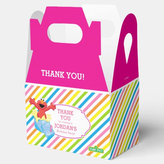 Sesamstraat | Elmo Girls - Verjaardag Bedankt Bedankdoosjes (Geopend)