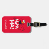 Sesamstraat | Elmo - Ha Ha ha! Bagagelabel (Voorkant horizontaal)