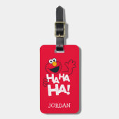 Sesamstraat | Elmo - Ha Ha ha! Bagagelabel (Voorkant verticaal)