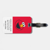 Sesamstraat | Elmo - Ha Ha ha! Bagagelabel (Achterkant horizontaal)