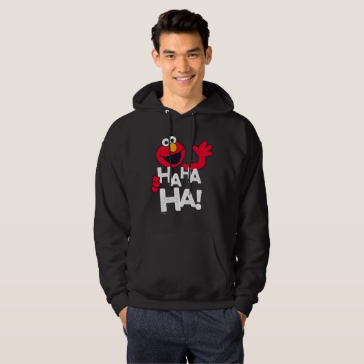 Sesamstraat | Elmo - Ha Ha ha! Hoodie (Voorkant volledig)