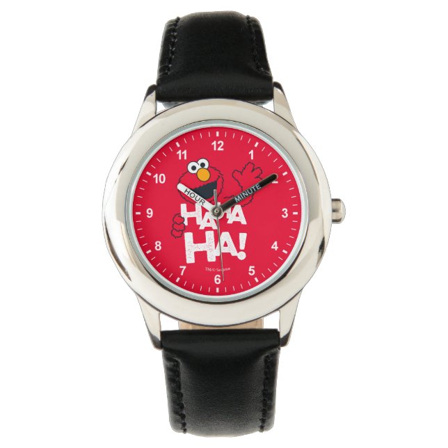 Sesamstraat | Elmo - Ha Ha ha! Horloge (Voorkant)