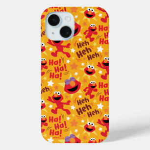 Sesamstraat   Elmo Ha! Ha! Ha! Patroon iPhone 15 Case