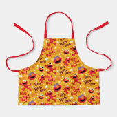 Sesamstraat | Elmo Ha! Ha! Ha! Patroon Schort (Voorkant)