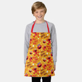 Sesamstraat | Elmo Ha! Ha! Ha! Patroon Schort (Gedragen)