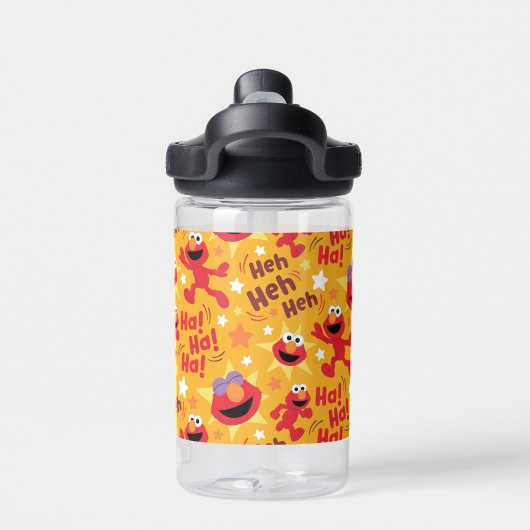 Sesamstraat | Elmo Ha! Ha! Ha! Patroon Waterfles (Achterkant)