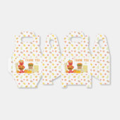 Sesamstraat Elmo Herfst pompoen verjaardag Bedankdoosjes (Uitgevouwen)