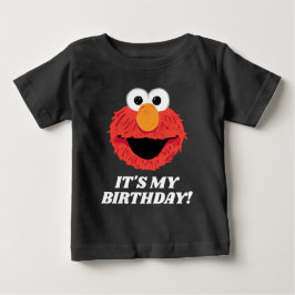 Sesamstraat | Elmo Het is mijn Birthday Baby T-Shi
