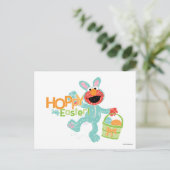 Sesamstraat - Elmo | Hoppy Easter Briefkaart (Staand voorkant)