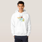 Sesamstraat - Elmo | Hoppy Easter Hoodie (Voorkant volledig)