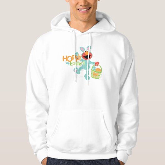 Sesamstraat - Elmo | Hoppy Easter Hoodie (Voorkant)