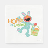 Sesamstraat - Elmo | Hoppy Easter Servet (Voorkant)
