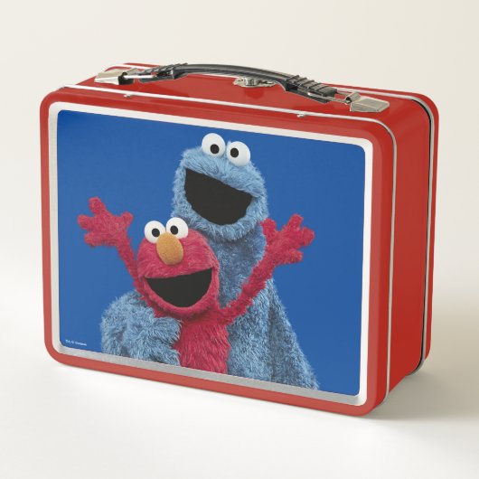 Sesamstraat | Elmo & Koekjesmonster (Achterkant)