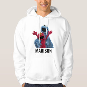 Sesamstraat   Elmo & Koekjesmonster Hoodie