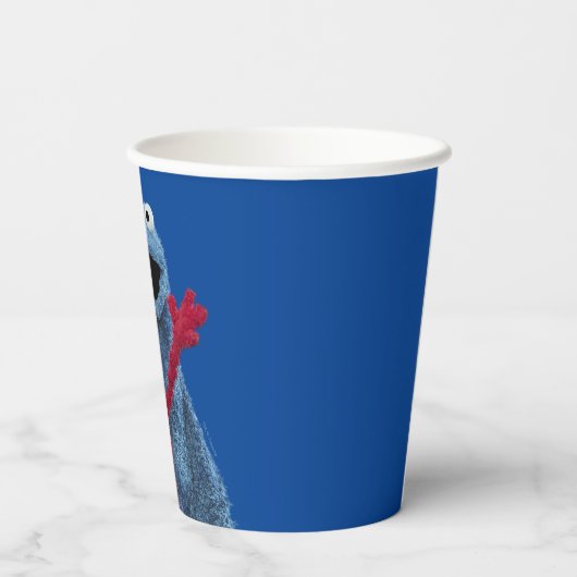 Sesamstraat | Elmo & Koekjesmonster Papieren Bekers (Achterkant)