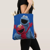 Sesamstraat | Elmo & Koekjesmonster Tote Bag (Dichtbij)