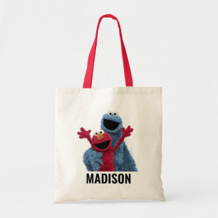 Sesamstraat Elmo & Koekjesmonster Tote Bag
