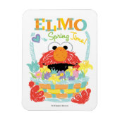 Sesamstraat - Elmo | Lente tijd Magneet (Verticaal)