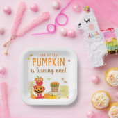 Sesamstraat Elmo Little Pumpkin eerste verjaardag Papieren Bordje (Feest)