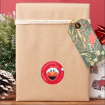 Sesamstraat | Elmo Merry Christmas Gift Label<br><div class="desc">Voeg deze leuke Sesamstraat Vrienden sticker toe aan elk feestgeschenk.</div>