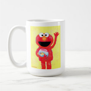 Sesamstraat   Elmo met goudvis Koffiemok