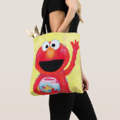 Sesamstraat | Elmo met goudvis Tote Bag (Dichtbij)