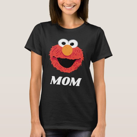 Sesamstraat | Elmo Mom T-shirt (Voorkant)