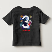 Sesamstraat | Elmo Outer Space Verjaardag Kinder Shirts (Voorkant)