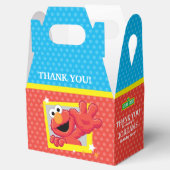 Sesamstraat | Elmo - Polka Dot & Stars Birthday Bedankdoosjes (Geopend)