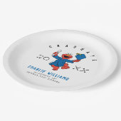 Sesamstraat | Elmo Preschool Afstuderen Papieren Bordje (Gekanteld)