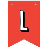 Sesamstraat - Elmo | Pumpkin First Birthday Vlaggetjes (Tweede vlag)