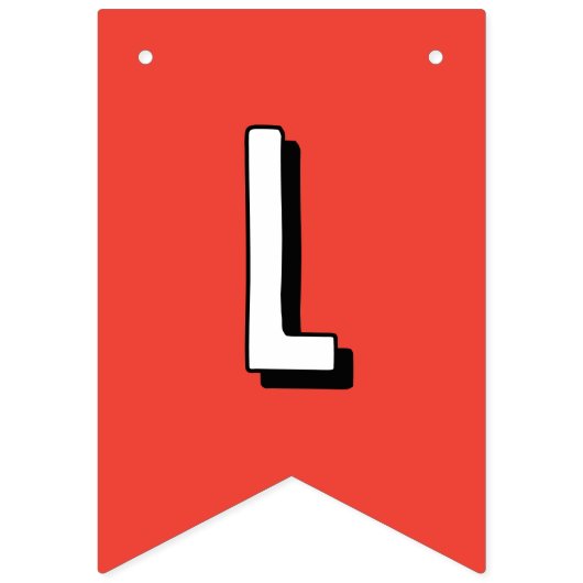 Sesamstraat - Elmo | Pumpkin First Birthday Vlaggetjes (Tweede vlag)