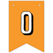 Sesamstraat - Elmo | Pumpkin First Birthday Vlaggetjes (Derde vlag)