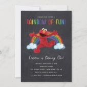 Sesamstraat - Elmo Rainbow of Fun Verjaardag Kaart (Voorkant)