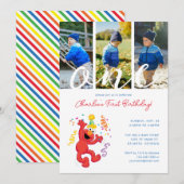 Sesamstraat | Elmo - Regenboog 1e Verjaardag Foto Kaart (Voorkant / Achterkant)