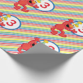 Sesamstraat | Elmo - Regenboogdag Cadeaupapier (Hoek)
