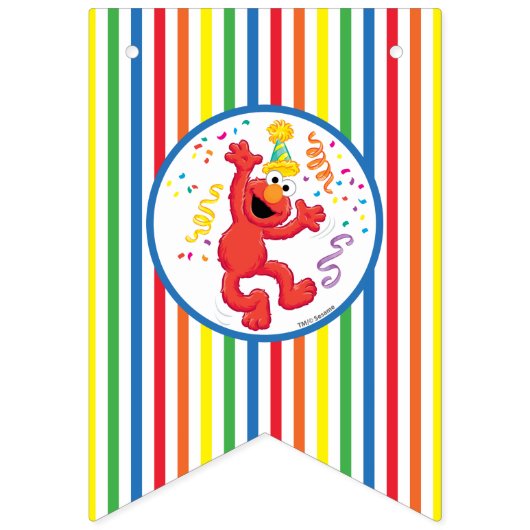 Sesamstraat | Elmo - Regenboogdag Vlaggetjes (Eerste vlag)
