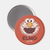 Sesamstraat | Elmo sinds 1984 Magneet (Voorkant / Achterkant)
