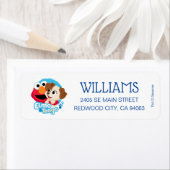 Sesamstraat | Elmo & Tango Badge Etiket (Insitu)