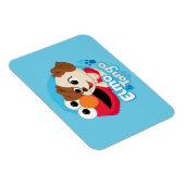Sesamstraat | Elmo & Tango Badge Magneet (Rechterzijde)
