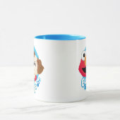 Sesamstraat | Elmo & Tango Badge Mok (Midden)