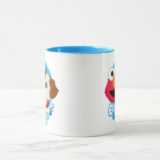 Sesamstraat | Elmo & Tango Badge Mok (Midden)