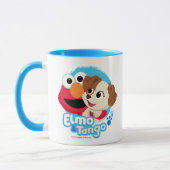 Sesamstraat | Elmo & Tango Badge Mok (Links)